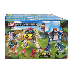 Конструктор лего My World Minecraft LW428, 58+ дет