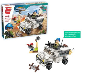 Конструктор Qman Jeep 39732, 450 деталей