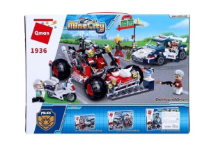 Конструктор Qman MineCity 1936, 610 деталей
