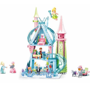 Конструктор lego SLUBAN Сказочный замок, 447 деталь