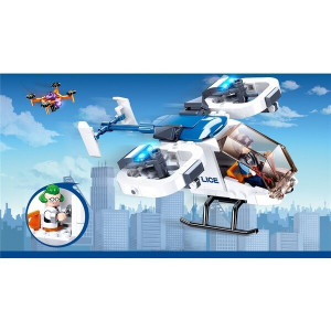 Конструктор SLUBAN M38-B0823 Полиция, 161 деталь