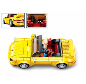 Конструктор SLUBAN лего Model bricks - немецкая спортивная машина, 290 деталей
