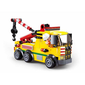 Конструктор Sluban лего Mobile Crane Эвакуатор, 205 деталей