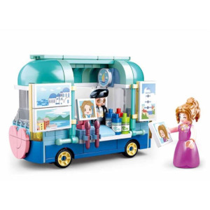 Конструктор лего Sluban Girls Dream - Drawing, 184 детали