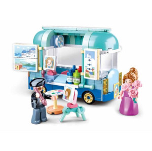 Конструктор лего Sluban Girls Dream - Drawing, 184 детали