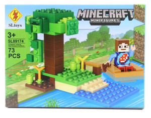 Конструктор лего SLtoys Minecraft, 73-75 дет