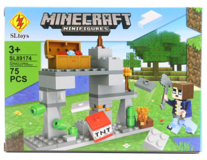 Конструктор лего SLtoys Minecraft, 73-75 дет