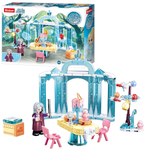 Конструктор лего SLUBAN B0757 Ужин в зимнем замке, 107 деталей