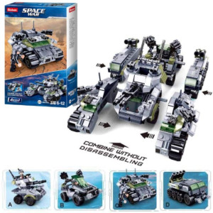 Конструктор lego SLUBAN B0793 Космический танк, 120-128 деталей