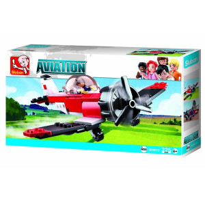 Конструктор Sluban B0667 Aviation Training Plane, 225 деталей