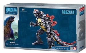Конструктор Sluban B0783 King of the Monsters Годзилла, 697 деталей