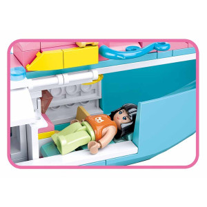 Конструктор Sluban B0798 Girls Dream-Helicopter, 163 детали