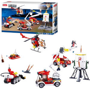 Конструктор Sluban B0811 Fire Set, 490 деталей