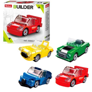 Конструктор Sluban B0885 Builder-Cars, 44 детали