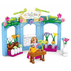 Конструктор Sluban B0905 Village-Flower Store, 154 детали