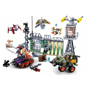 Конструктор Sluban B0912 Atomic Storm-Outpost, 501 деталь