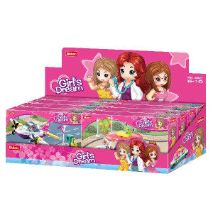Конструктор лего SLUBAN B0921 Girls Dream Транспорт, 111-117 деталей