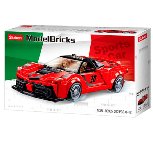 Конструктор SLUBAN B0955 Model Racing Car Italy, 262 детали