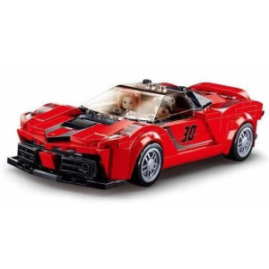 Конструктор SLUBAN B0955 Model Racing Car Italy, 262 детали