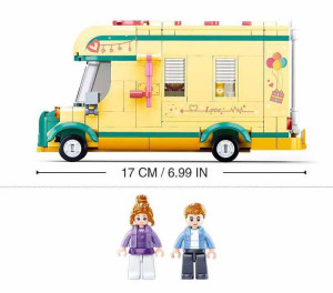 Конструктор Sluban B0960 Girls Dream-Camper, 314 деталей