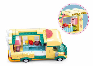 Конструктор Sluban B0960 Girls Dream-Camper, 314 деталей