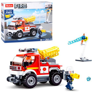 Конструктор SLUBAN B0965 Fire - Engine, 192 детали