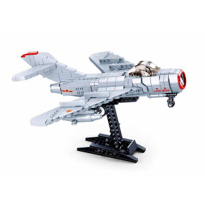 Конструктор Sluban B0983 Model Bricks-Mig-15 Fighter, 583 детали