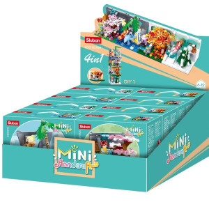 Конструктор Sluban B0989 Mini Handcraft-Four Seasons, 113-119 деталей