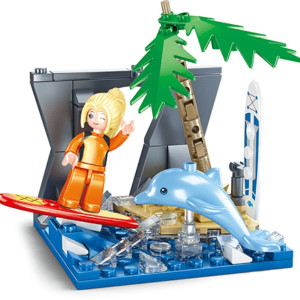 Конструктор Sluban B0989 Mini Handcraft-Four Seasons, 113-119 деталей