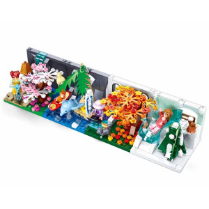 Конструктор Sluban B0989 Mini Handcraft-Four Seasons, 113-119 деталей