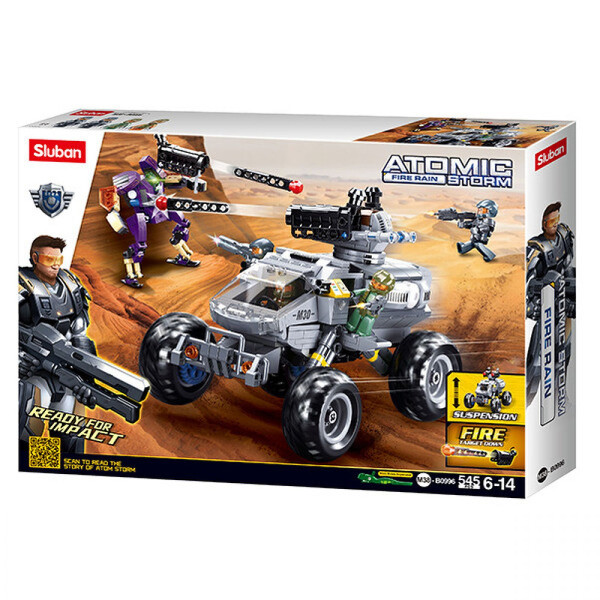 Конструктор Sluban B0996 Atomic Storm-Infantry, 545 деталей
