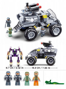 Конструктор Sluban B0996 Atomic Storm-Infantry, 545 деталей