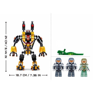 Конструктор Sluban B0997 Atomic Storm-Inquisitor Robot, 668 деталей