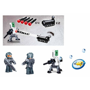 Конструктор Sluban B0997 Atomic Storm-Inquisitor Robot, 668 деталей