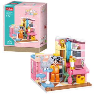 Конструктор Sluban B1016D Mini Handcraft-Спальня, 210 деталей