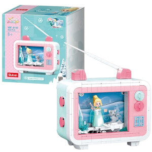Конструктор Sluban B1103 MINI Handcraft TV, 400 деталей
