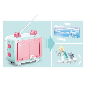 Конструктор Sluban B1103 MINI Handcraft TV, 400 деталей