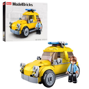 Конструктор Sluban B0706 Model Bricks - Beetle Car, 176 деталей