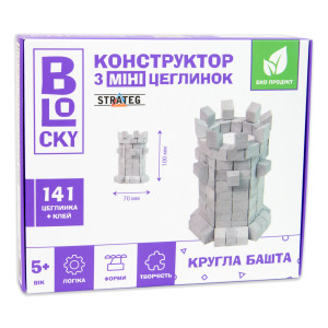 Конструктор из мини-кирпичиков Strateg Blocky, с 5 лет