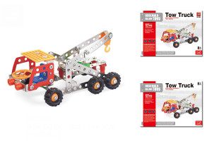 Конструктор металлический Assembly Alloy Toys Кран, 127 деталей