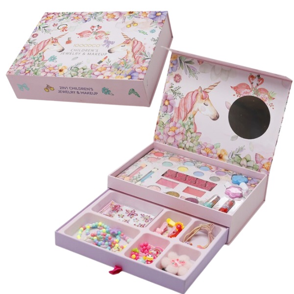 Косметика для девочек Essa Toys IG2925/IG2926, с органайзером, 2 отделения
