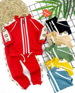 Толстовка детская со штанами MuratBaby, унисекс, двунить,18м-5 лет