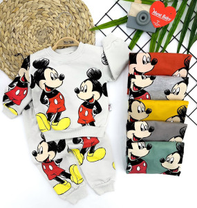 Костюм демисезонный Murat Baby Микки, унисекс, двинуть, 6-24 м