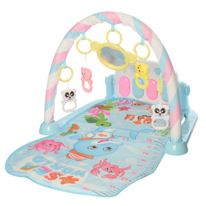 Коврик развивающий для младенца 211, музыкальный, со светом, 73х47см