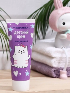 Крем детский DERMANIKA  защитный, от 12 мес, 75мл