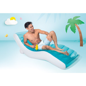 Кресло-шезлонг надувной Intex Splash Lounge, 191х99см