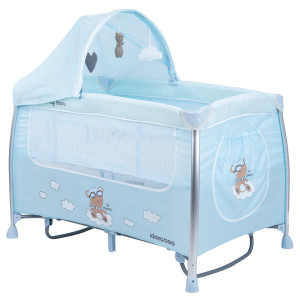 Кровать-манеж Kikkaboo Dreamy Bear, с пеленатором и органайзером
