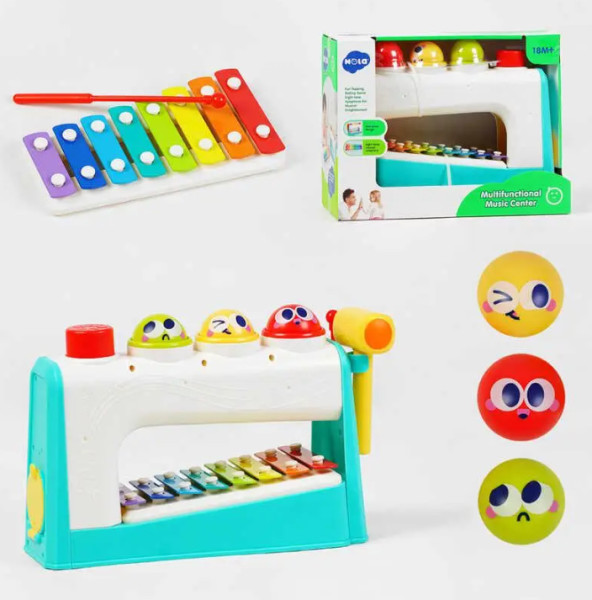 Музыкальная игрушка ксилофон Hola, со стучалкой
