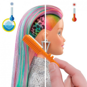 Кукла Barbie Радужные волосы, меняет цвет, лицензионная версия, 30см