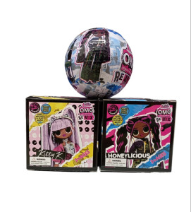 Кукла LOL B2011-1 OMG Remix, шар, 10.5см